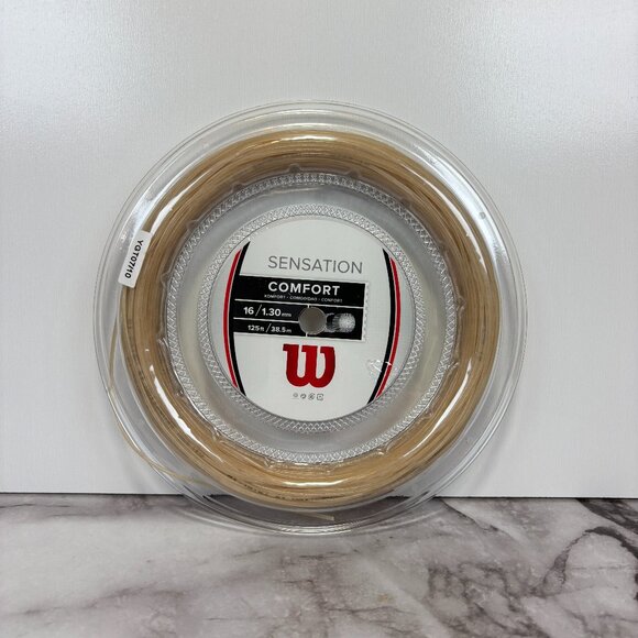 Wilson Sensation Comfort 16 Gauge Tennis String Reel 125ft/38.5m NIP - Picture 1 of 2